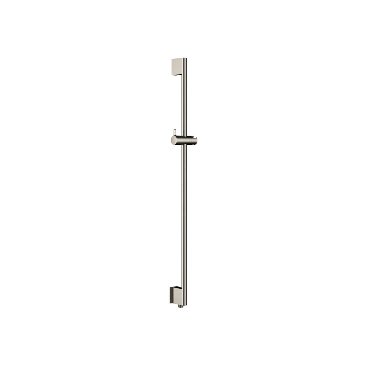 Hotbath Mate M305 glijstang 90cm ABS kunststof met geïntegreerde uitlaat - Geborsteld Nikkel
