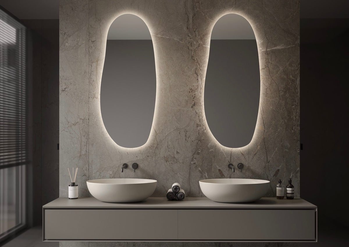 Martens Design Amsterdam spiegel 50x100cm - LED verlichting rondom - AM1000