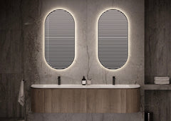 Martens Design Miramar spiegel 45x90cm - LED verlichting rondom - MIR450