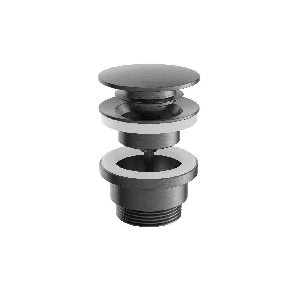 Hotbath Archie AR710 klikplug rond RVS 316 - Geborsteld Gunmetal PVD