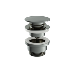 Hotbath Archie AR710 klikplug rond RVS 316 - RVS