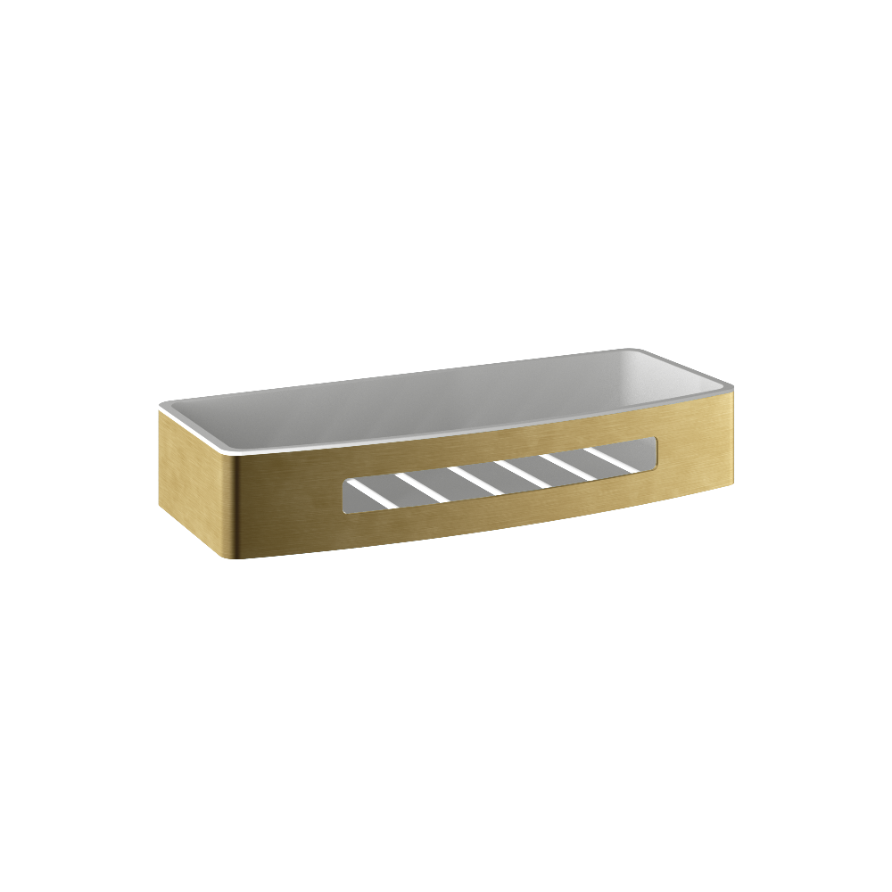 Hotbath Archie ARA18 douchekorf RVS 316 - Geborsteld Messing PVD