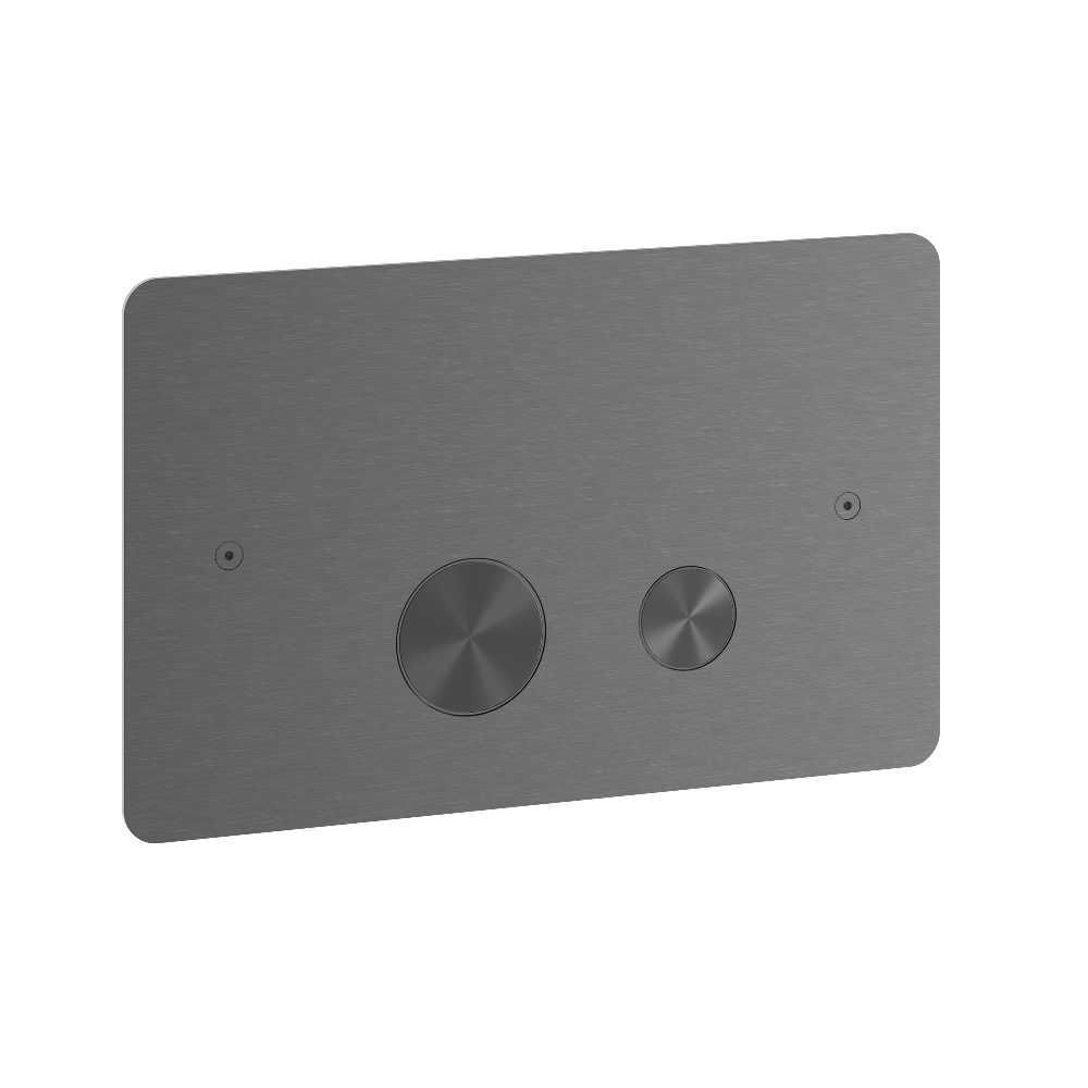 Hotbath Archie ARA320 bedieningsplaat 2-knops RVS 316 -  Geborsteld Gunmetal PVD