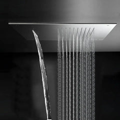 Hotbath Archie AR142 hoofddouche - vierkant - 50cm - dual - RVS