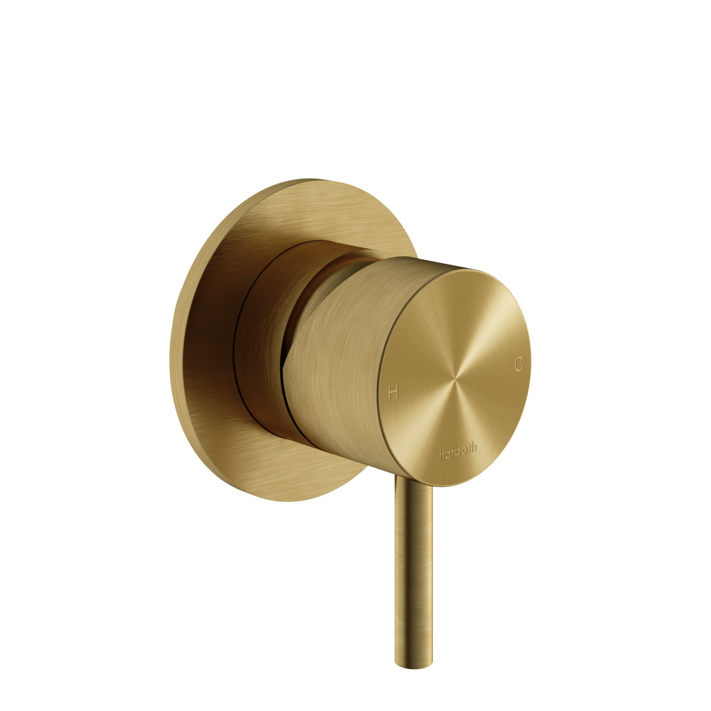 Hotbath Archie AR031 inbouw douchemengkraan RVS 316 - Geborsteld Messing PVD