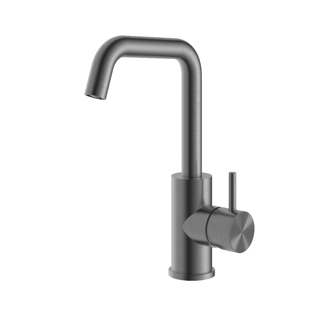Hotbath Archie AR014 wastafelkraan RVS 316 - Geborsteld Gunmetal PVD
