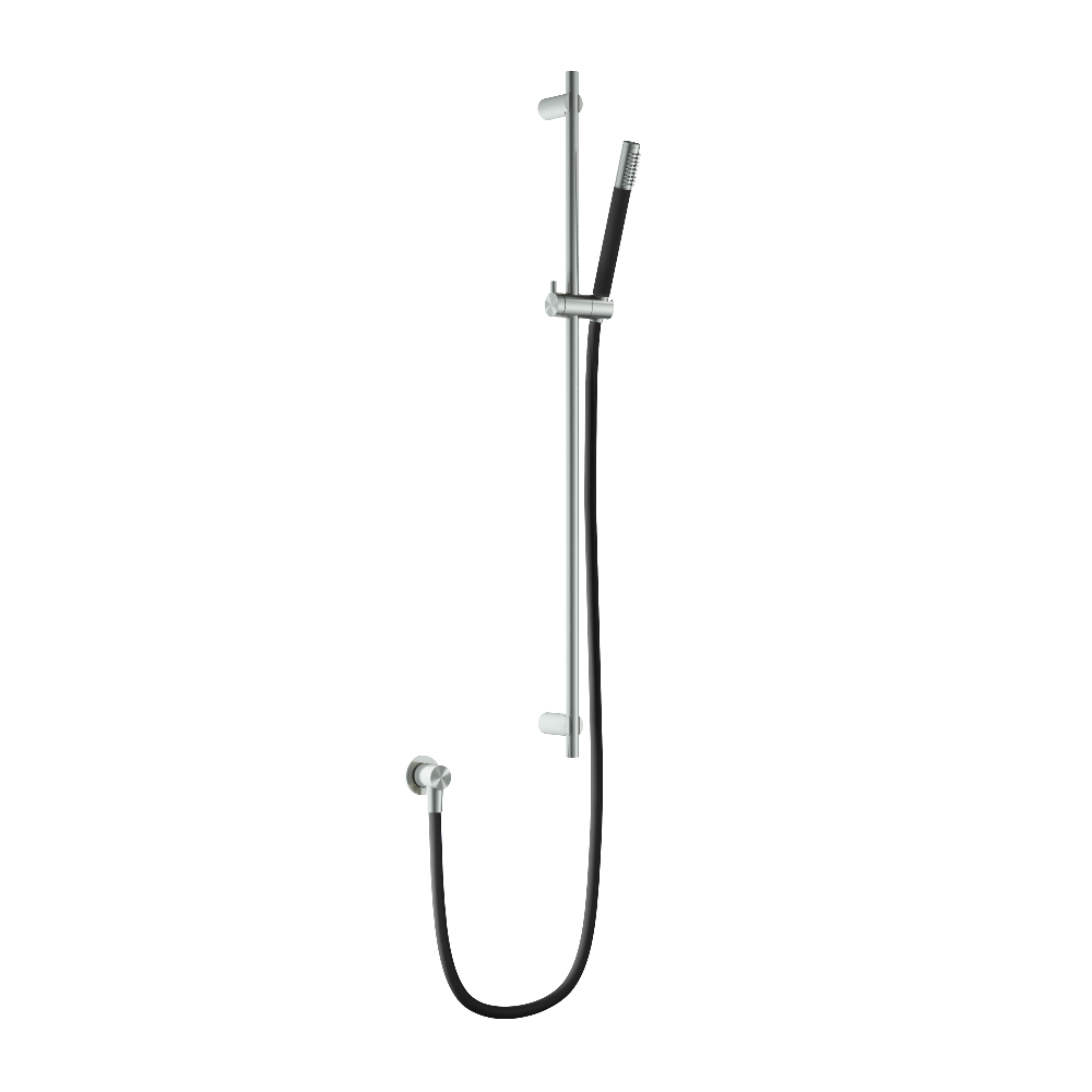 Hotbath Archie AR317 glijstang 90cm met handdouche en doucheslang  RVS 316 - RVS