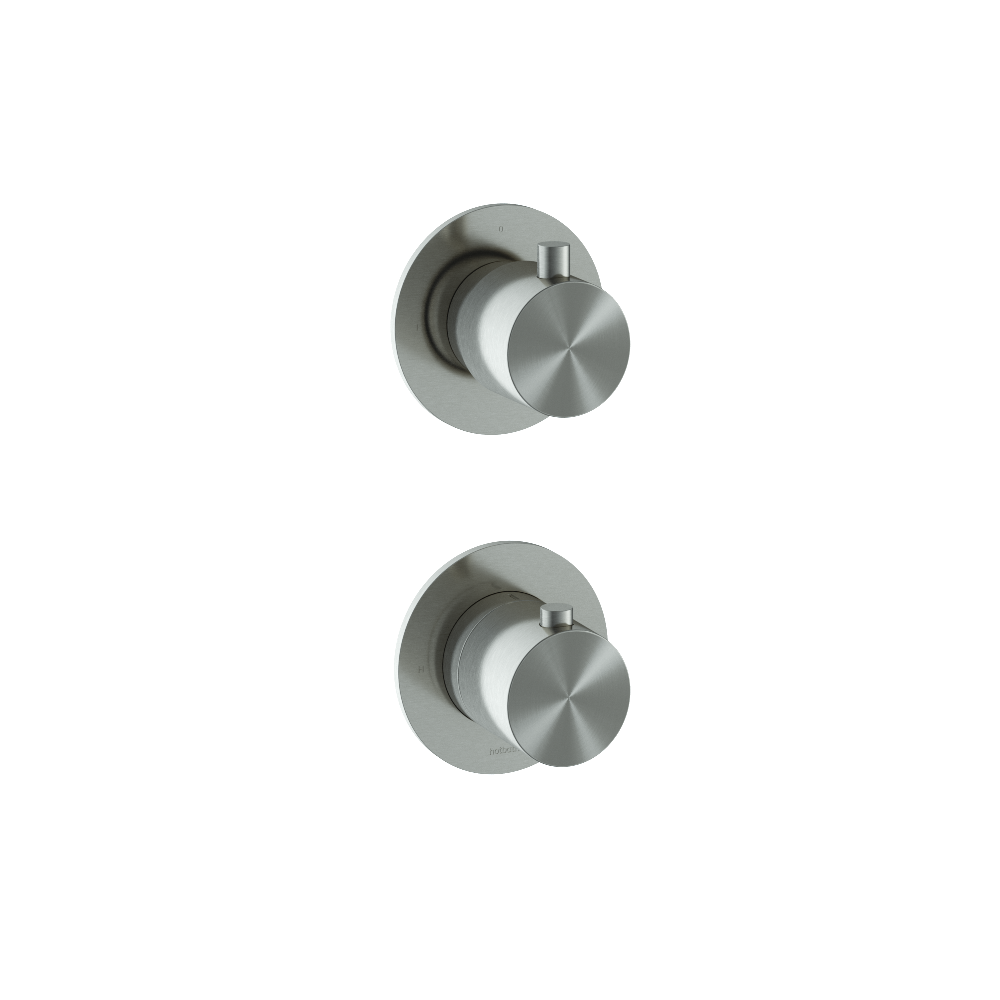 Hotbath Archie AR7009 inbouw thermostaat 2-weg omstel horizontaal/verticaal RVS 316 - RVS