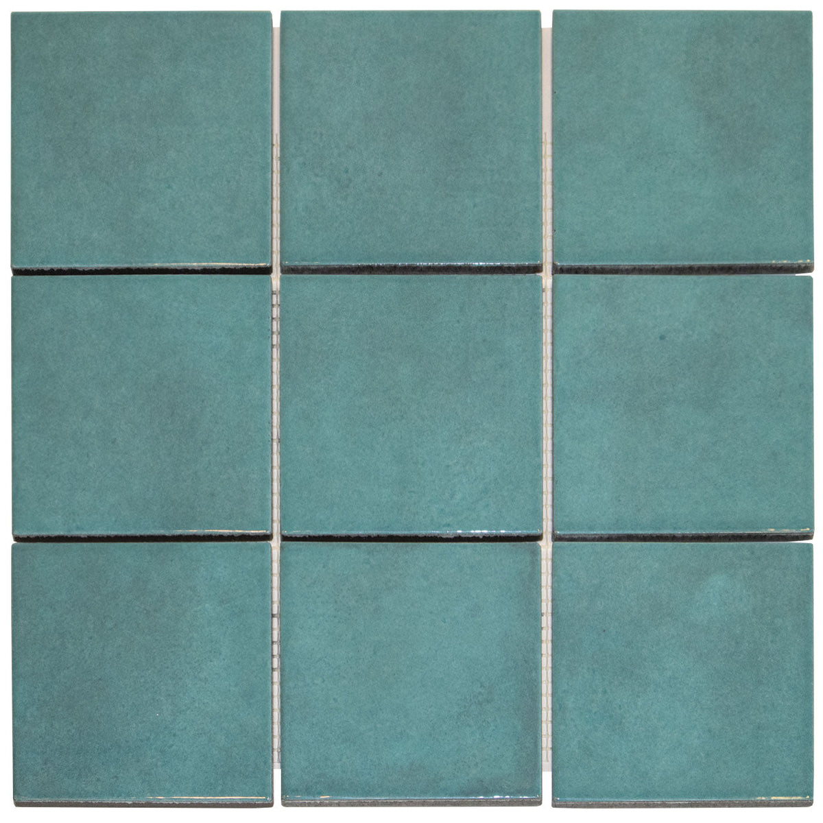 The Mosaic Factory Kasba Mozaïek Tegel Vierkant - Ocean Blue Glanzend Porselein 297x297 mm