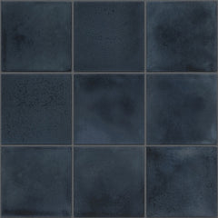 The Mosaic Factory Kasba Mozaïek Tegel Vierkant - Indigo Mat Porselein 297x297 mm