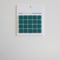 The Mosaic Factory Amsterdam Mozaiek Tegel Vierkant - Blauw/ Groen Glas Basic 322x322 mm