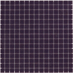 The Mosaic Factory Amsterdam Mozaiek Tegel Vierkant - Donker Paars Glas Basic 322x322 mm