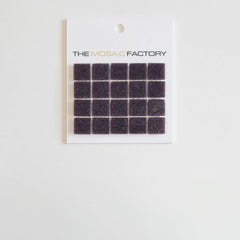 The Mosaic Factory Amsterdam Mozaiek Tegel Vierkant - Donker Paars Glas Basic 322x322 mm