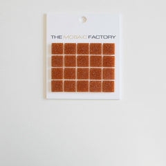 The Mosaic Factory Amsterdam Mozaiek Tegel Vierkant - Donker Terra Glas Basic 322x322 mm
