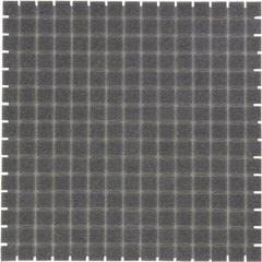 The Mosaic Factory Amsterdam Mozaiek Tegel Vierkant - Grijs Glas Basic 322x322 mm