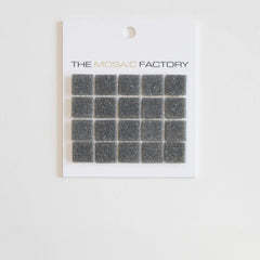 The Mosaic Factory Amsterdam Mozaiek Tegel Vierkant - Grijs Glas Basic 322x322 mm