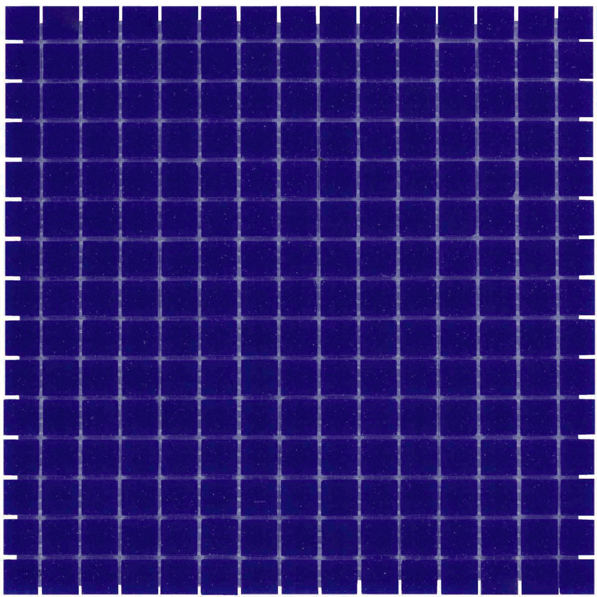 The Mosaic Factory Amsterdam Mozaiek Tegel Vierkant - Kobalt Blauw Glas Basic 322x322 mm