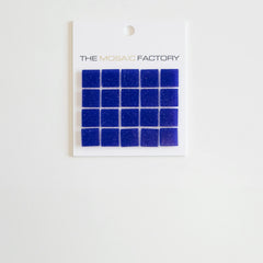 The Mosaic Factory Amsterdam Mozaiek Tegel Vierkant - Kobalt Blauw Glas Basic 322x322 mm