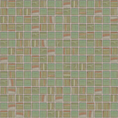 The Mosaic Factory Amsterdam Mozaiek Tegel Vierkant - Licht Groen Glas Goud Serie 322x322 mm