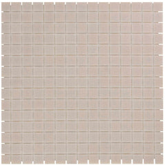 The Mosaic Factory Amsterdam Mozaiek Tegel Vierkant - Licht Terra Glas Basic 322x322 mm