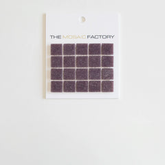 The Mosaic Factory Amsterdam Mozaiek Tegel Vierkant - Paars Glas Basic 322x322 mm