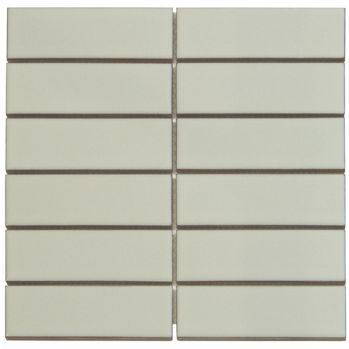 The Mosaic Factory Barcelona Mozaiek Tegel Rechthoek - Cafe Latte Porselein Geglazuurd 291x297 mm