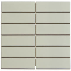 The Mosaic Factory Barcelona Mozaiek Tegel Rechthoek - Cafe Latte Porselein Geglazuurd 291x297 mm