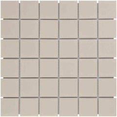 The Mosaic Factory Barcelona Mozaiek Tegel Vierkant - Extra Wit Porselein Geglazuurd 309x309 mm - Originele artikel