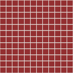 The Mosaic Factory Barcelona Mozaiek Tegel Vierkant - Rood Porselein Geglazuurd 300x300 mm