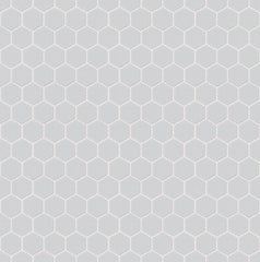 The Mosaic Factory London Mozaiek Tegel Hexagon - Super Wit Porselein Ongeglazuurd, R11 260x300 mm