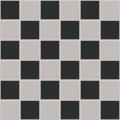 The Mosaic Factory London Mozaiek Tegel Vierkant - Dambord Mix Porselein Ongeglazuurd, R11 309x309 mm