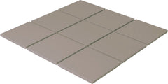 The Mosaic Factory London Mozaiek Tegel Vierkant - Grijs Porselein Ongeglazuurd, R11 95x95x6 mm