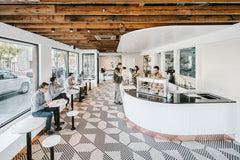 The Mosaic Factory London Mozaiek Tegel Vierkant - Porselein Wit Ongeglazuurd, R11 309x309 mm