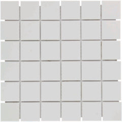 The Mosaic Factory London Mozaiek Tegel Vierkant - Super Wit Porselein Ongeglazuurd, R11 309x309 mm