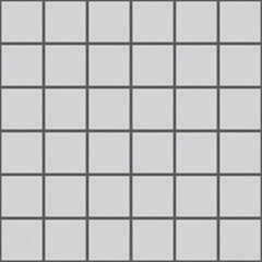 The Mosaic Factory London Mozaiek Tegel Vierkant - Super Wit Porselein Ongeglazuurd, R11 309x309 mm