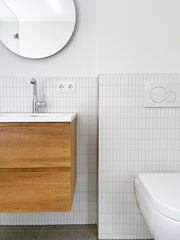 The Mosaic Factory Paris Mozaiek Tegel Rechthoek - Extra Wit Porselein Geglazuurd 300x300 mm