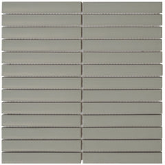 The Mosaic Factory Sevilla Mozaïek Tegel Kitkat Vinger - Sage Groen Mat