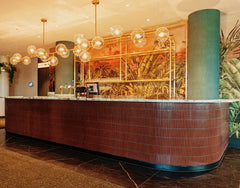 The Mosaic Factory Sevilla Mozaïek Tegel Kitkat Vinger - Terra Rood Porselein Geglazuurd 296x299 mm