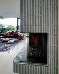 The Mosaic Factory Sevilla Mozaïek Tegel Kitkat Vinger - Wit Porselein Geglazuurd 296x299 mm