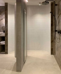 The Mosaic Factory Sevilla Mozaïek Tegel Mini Kitkat Vinger - Wit Mat Porselein Geglazuurd 282x308 mm