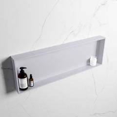 MONDIAZ EASY Nis 89,5x29,5cm in solid surface kleur Cale | Cale. 1 vak  geschikt voor in- of opbouw