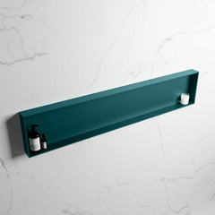 MONDIAZ EASY Nis 149,5x29,5cm in solid surface kleur Smag | Smag. 1 vak  geschikt voor in- of opbouw