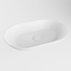 MONDIAZ ONNI Waskom solid surface 55cm kleur Linen / Talc