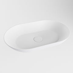 MONDIAZ ONNI Waskom solid surface 55cm kleur Cale / Talc