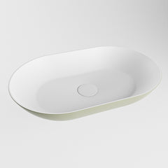 MONDIAZ ONNI Waskom solid surface 55cm kleur Army / Talc