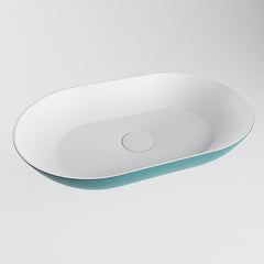 MONDIAZ ONNI Waskom solid surface 55cm kleur Smag / Talc