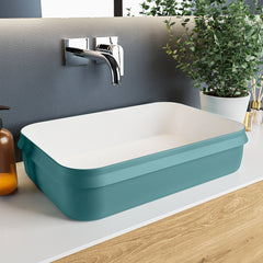 MONDIAZ ARVO Waskom solid surface 55cm kleur Smag / Talc