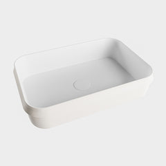 MONDIAZ ARVO Waskom solid surface 55cm kleur Linen / Talc