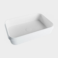 MONDIAZ ARVO Waskom solid surface 55cm kleur Clay / Talc