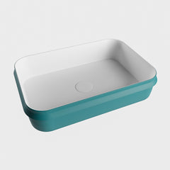 MONDIAZ ARVO Waskom solid surface 55cm kleur Smag / Talc